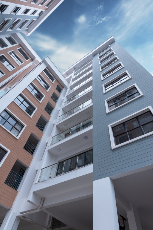 residential units in a modern Apartement complex in Tennessee